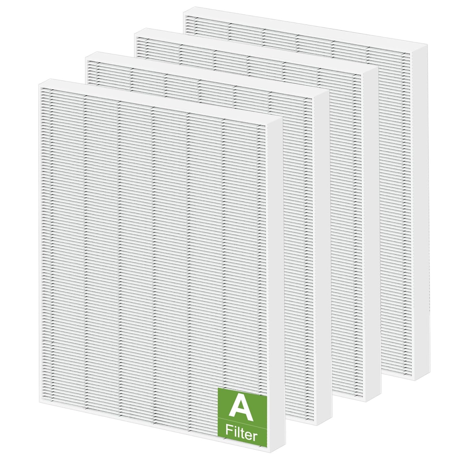 4 Pack 115115 HEPA Replacement Filter A Size 21 - Compatible with Winix Plasm...