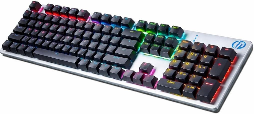HP GK400F Mechanical Gaming Keyboard- Compatible with Desktop and Laptop