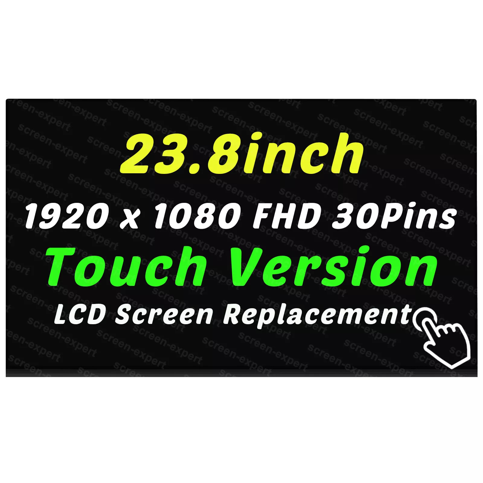 New 23.8" for HP N43488-001 SPS-Panel Screen 23.8" Top FHD 24 24-CR Touch Screen