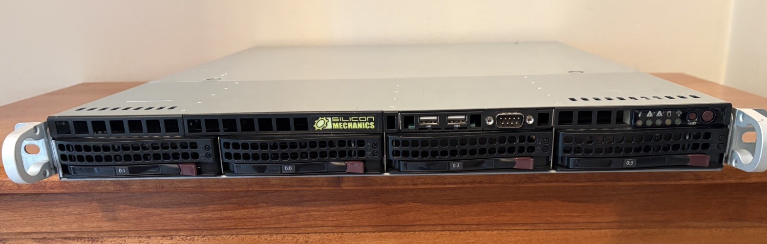 Supermicro 1U Rack Server — Xeon E3-1265L v3 / 16GB ECC DDR3 / Quad Intel GbE