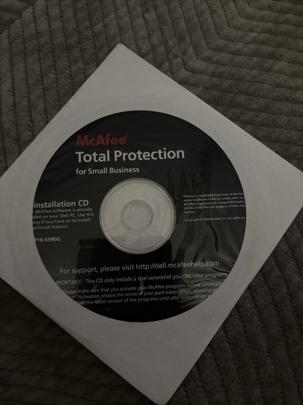 McAfee Total Protection For Small Business