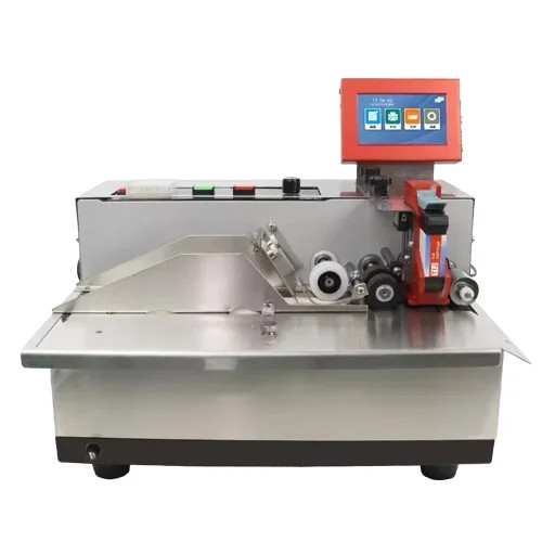 Pagination Inkjet Printer Prints Date Stamp and Product Code on Card