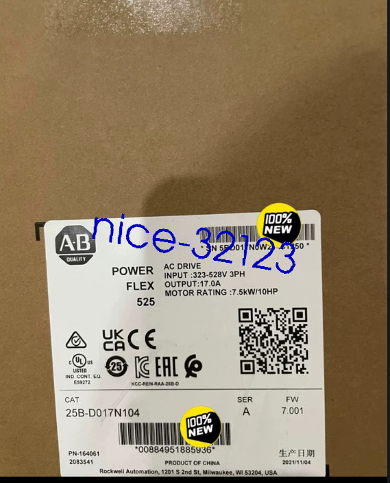 25B-D017N104 New In Box 1Pcs Free Expedited Ship