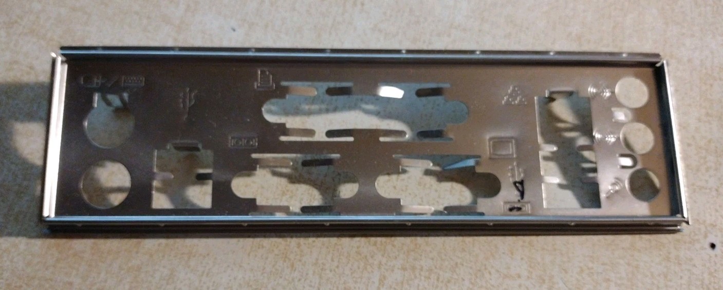 Asus P4PE-X Socket 478 Pentium 4 IO Motherboard Backplate