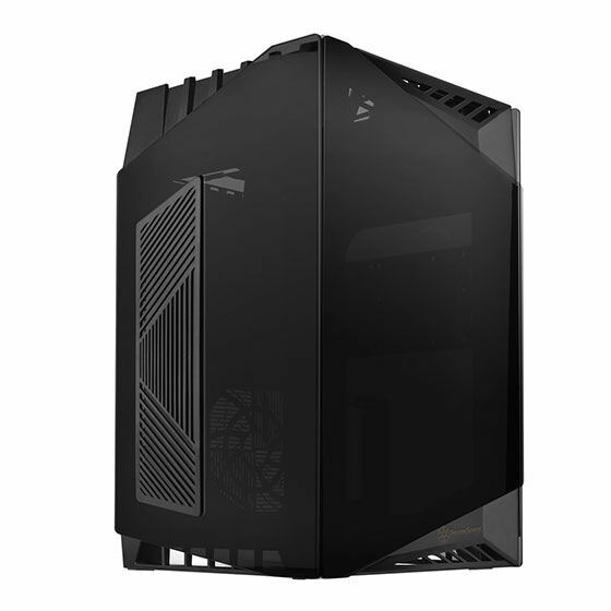 Silverstone SST-LD03B-AF (Black, Aeroflow Version) Tinted Tempered Glass Mini-DT