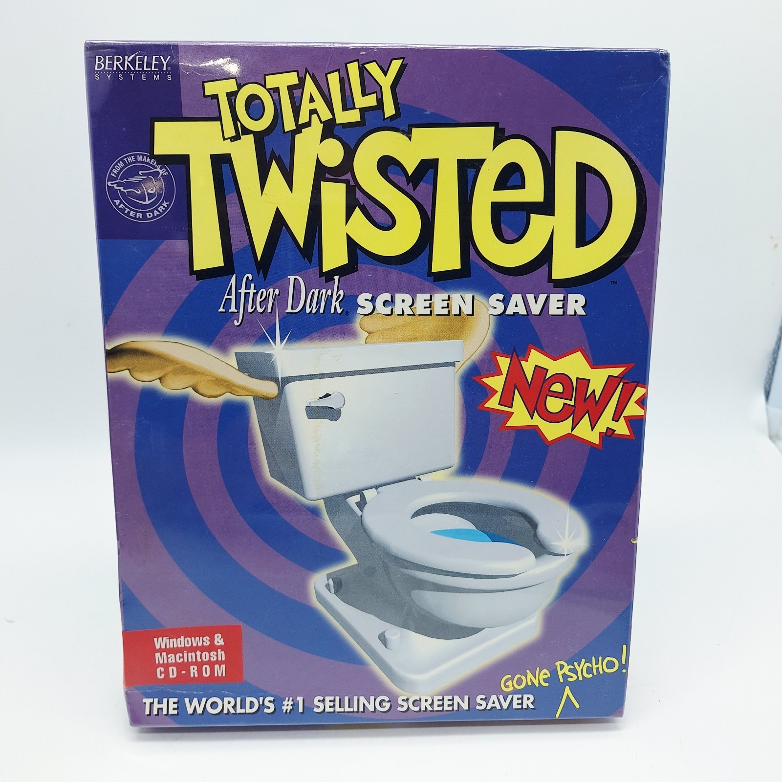 NEW Totally Twisted After Dark Windows Mac Big Box 95 Berkeley Screen Saver 1.0