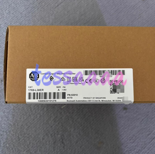 1769-L30ER / A CompactLogix 1MB ENet Controller 1769L30ER