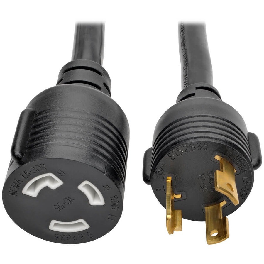 Tripp Lite 6ft Heavy-Duty Power Extension Cord (NEMA L5-30P to NEMA L5-30R)