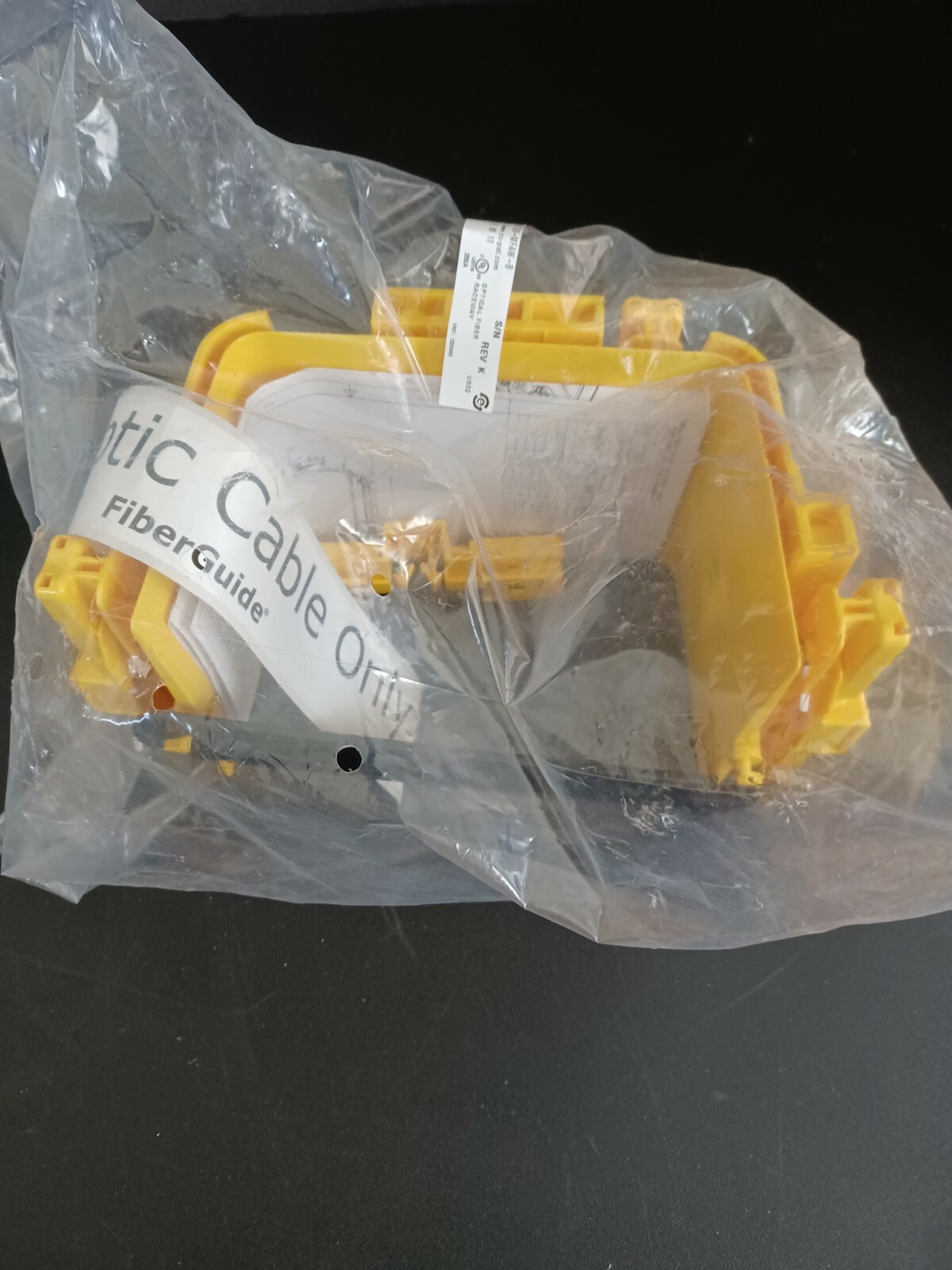ADC Commscope FGS-MFAW-B 4" X 6" FiberGuide Snap-Fit Junction Kit 