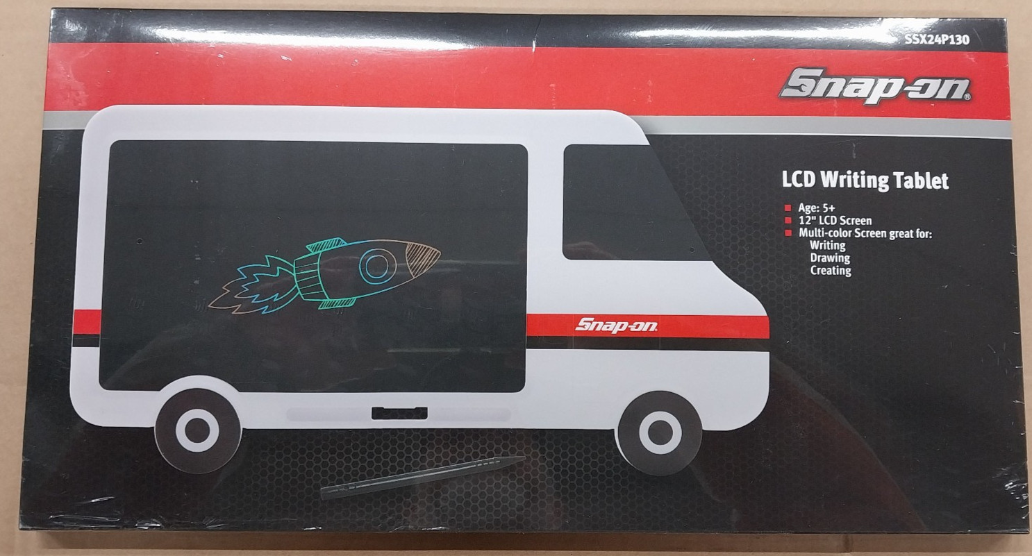 New Snap On LCD Writing Tablet SSX24P130