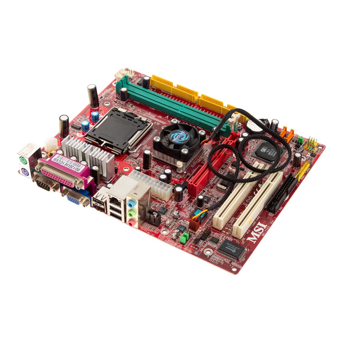 Motherboard MSI 661FM3-V MS-7103 SOCKET LGA775 DDR AGP PCI microATX