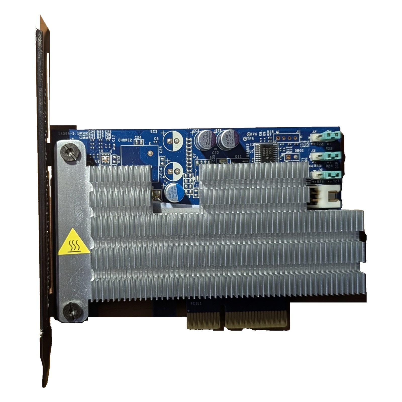 HP Z Turbo Drive G2 PCIe x4 to M.2 NVMe Adapter Card MS-4365 742006-003 Heatsink