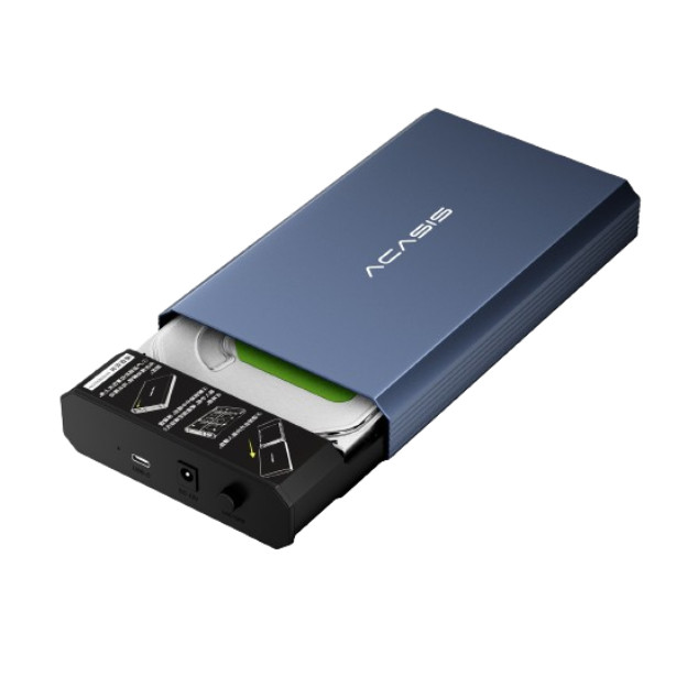 Acasis 10Gbps USB 3.2 Gen 2 SATA Hard Drive Enclosure for 3.5 & 2.5 Inch HDD