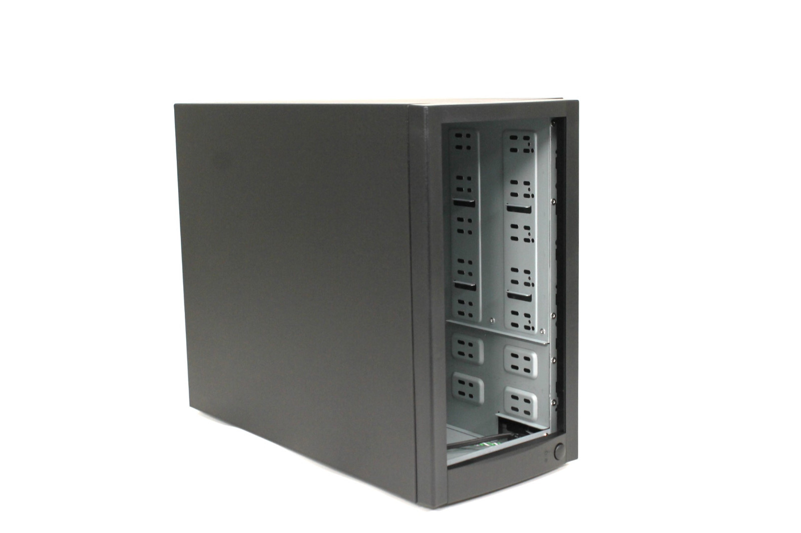 DupliM External 7-Bay Duplicator Case Enclosure Tower for DVD CD Blu-ray HDD USB