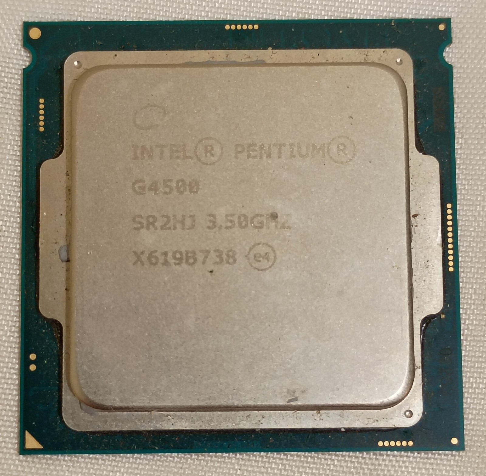 Computer CPU Intel Pentium G4500 SR2H3, 3.5GHz LGA 1151 3M Cache 51W Processor