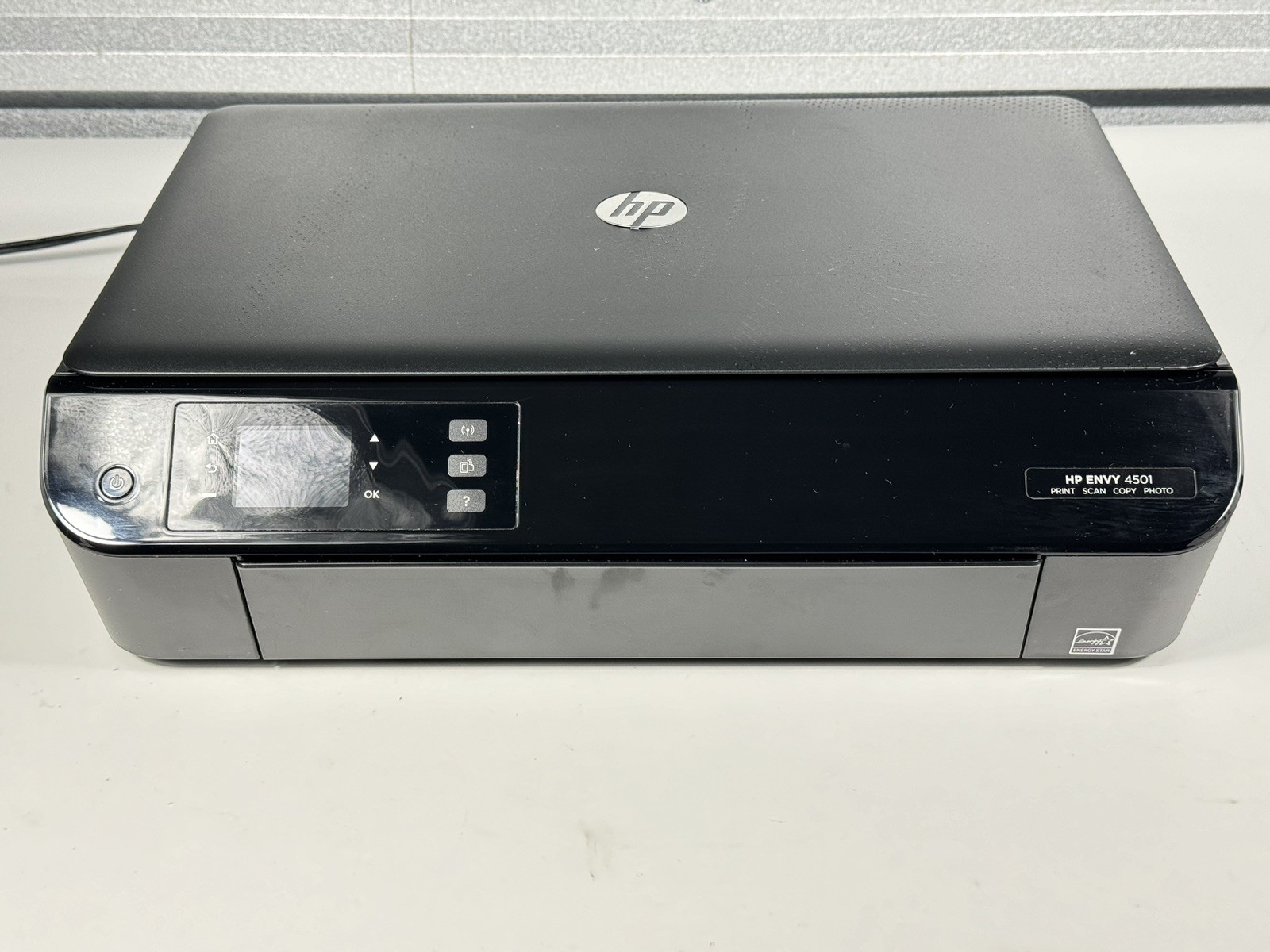 HP Envy 4500 /4501/4502  All-in-One Inkjet Printer Works Great - No Ink