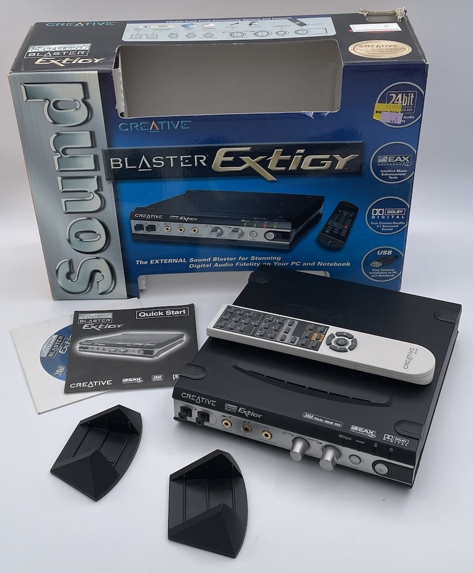 Creative Labs SB0130 Sound Blaster Extigy External Sound Card