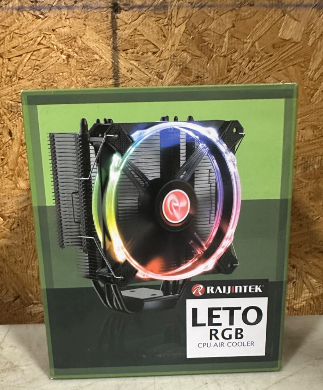 Raijintek Fan 0R100075 LETO RGB CPU Direct Contact Sleeve Bearing 4Pin RGB 4Pin