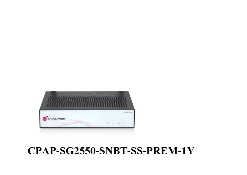 Check Point 2550 firewall +1 year SNBT subscription CPAP-SG2550-SNBT-SS-PREM-1Y