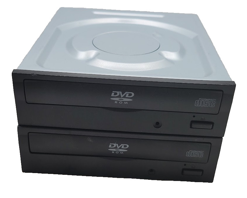 2X PHILIPS LITE-ON INTERNAL DVD/CD-ROM DRIVE-COMPACT DISC -IDE/PATA- BLACK