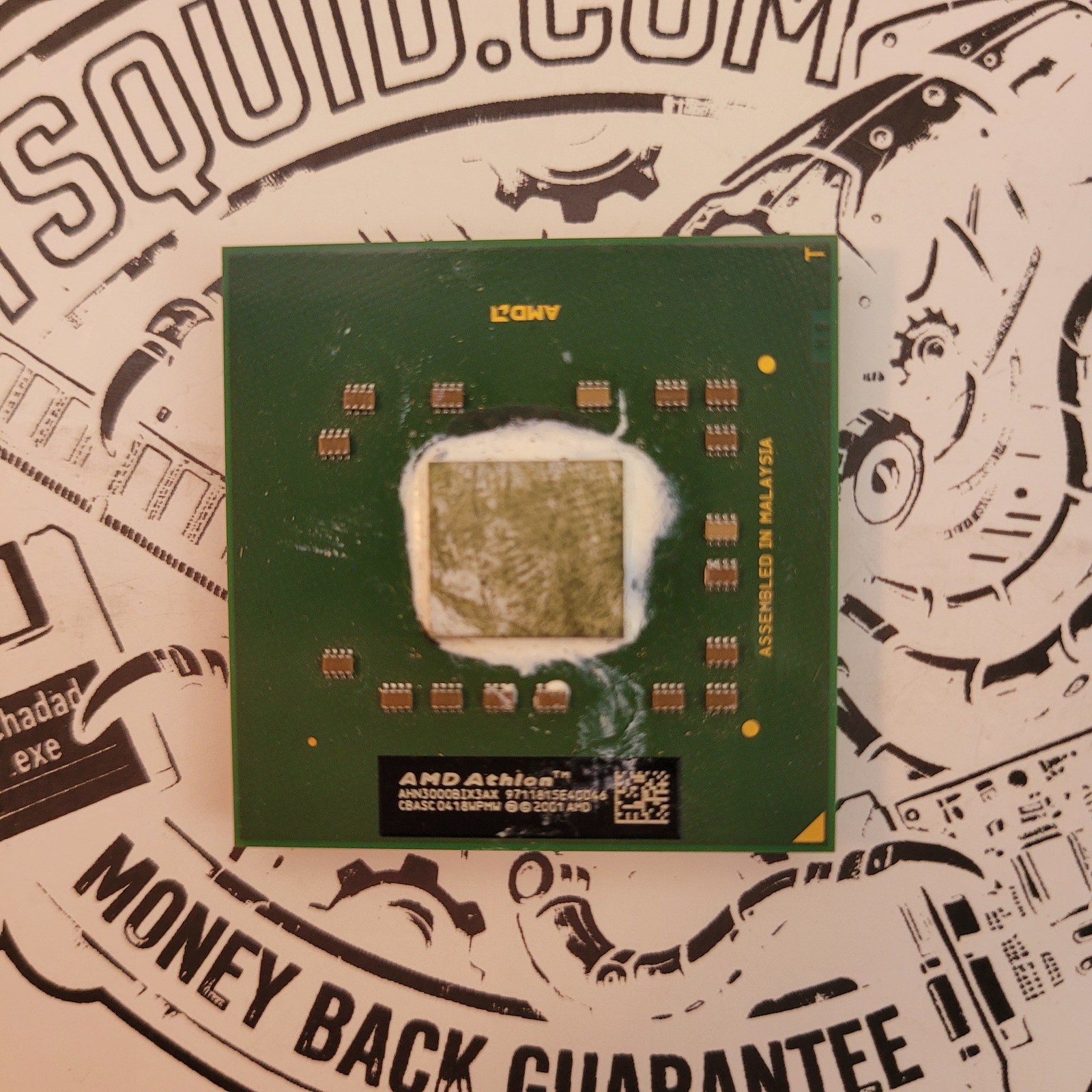 AMD Mobile Athlon XP-M 3000+ AHN3000BIX3AX Socket 754 CPU Dublin Core
