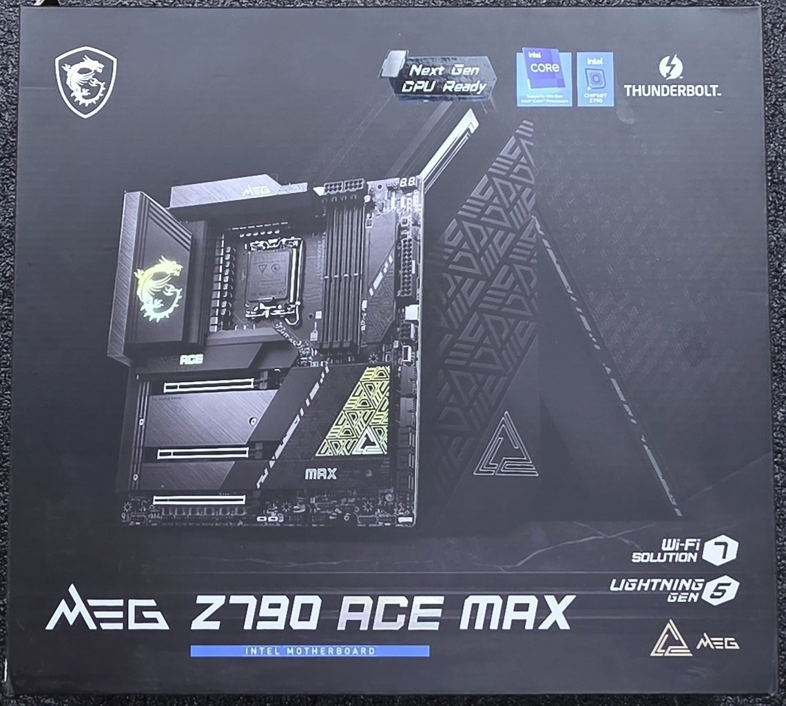MSI MEG Z790 ACE MAX Intel Z790 LGA 1700 DDR5 PCIe 5.0 E-ATX Gaming Motherboard
