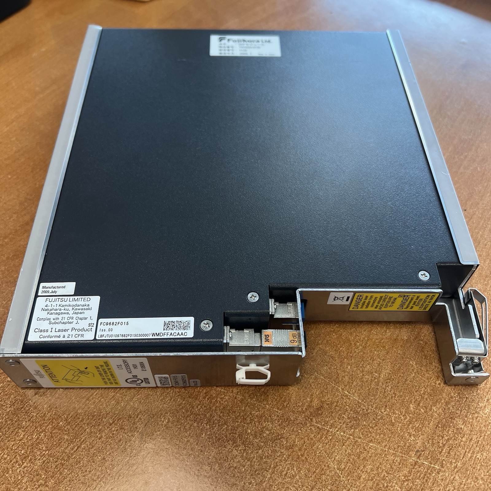 Fujitsu Flashwave 7500 FC9682F015 DCMX-F015 Optical Transport Module