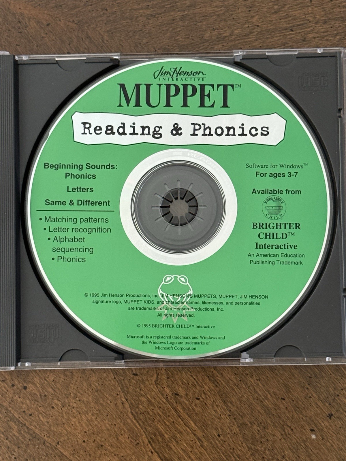 Muppets Reading And Phonics For Windows