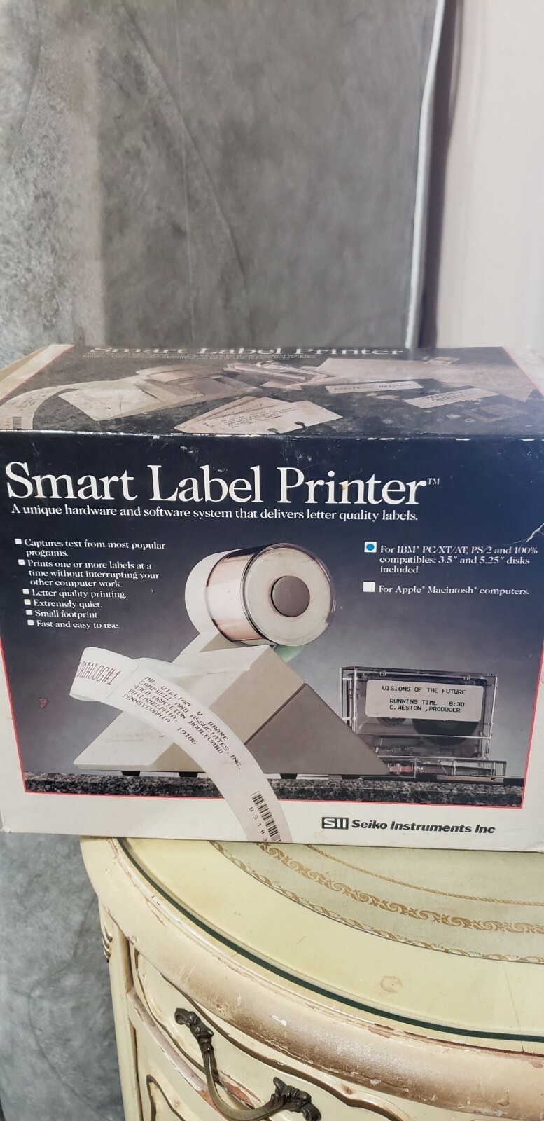 New in Box Vintage Seiko Smart Label Printer Model SLP-1000 LOOK