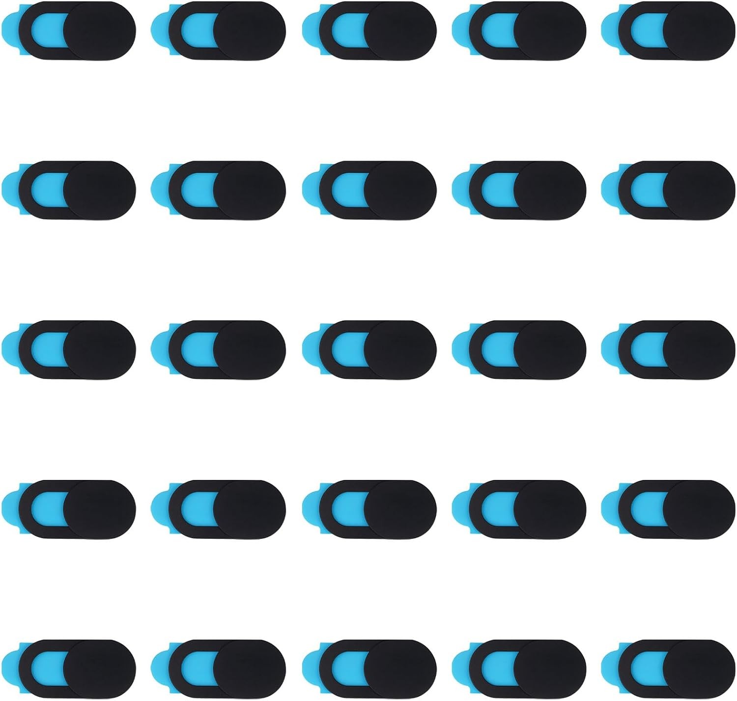 Webcam Cover Slide 25 Pack Ultra Thin Privacy Camera Blocker for Laptop Phone