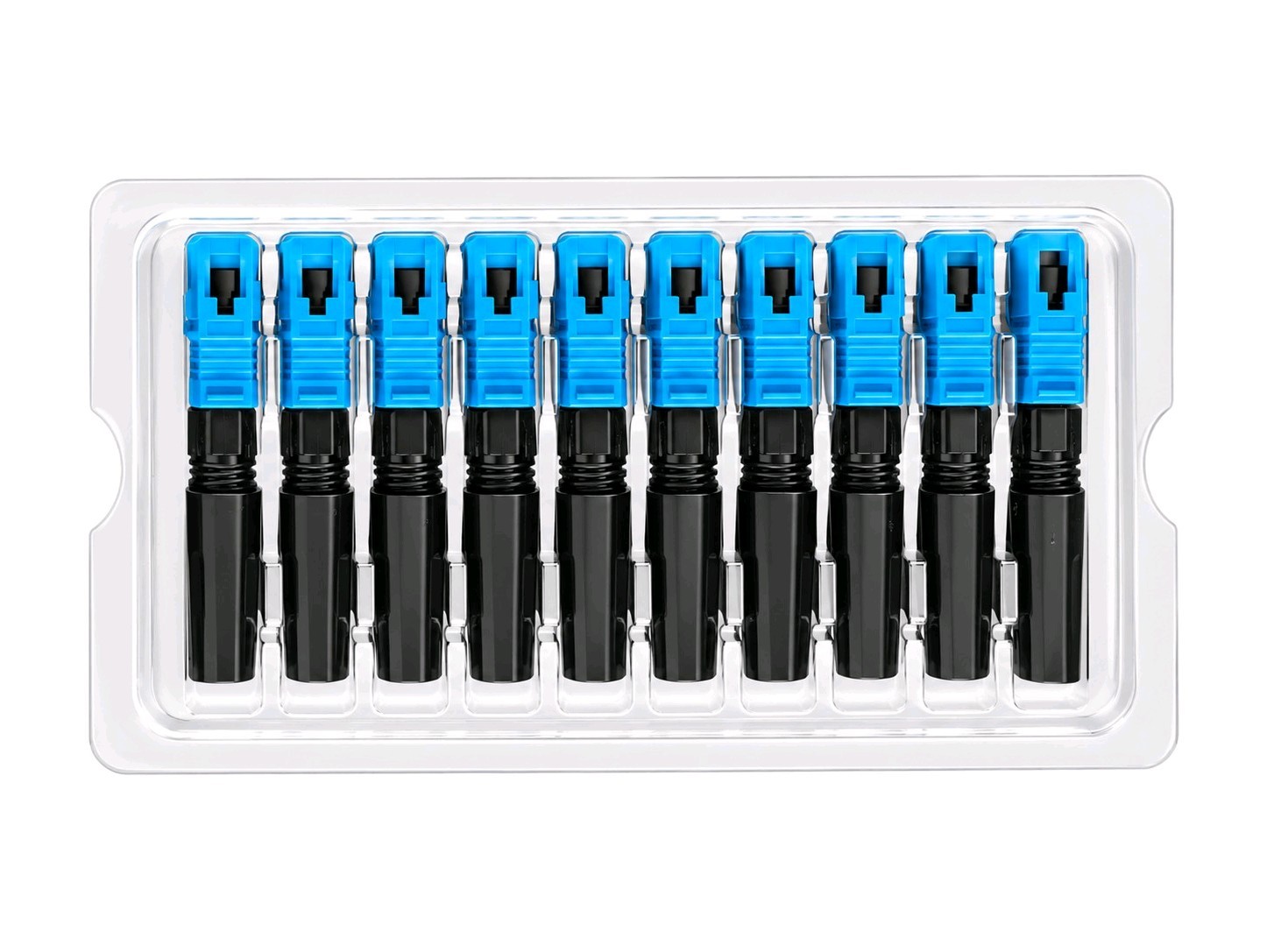 20PCS SC/APC Fiber Optic Quick Connector, SM SC Fiber Fast Connectors Adapter