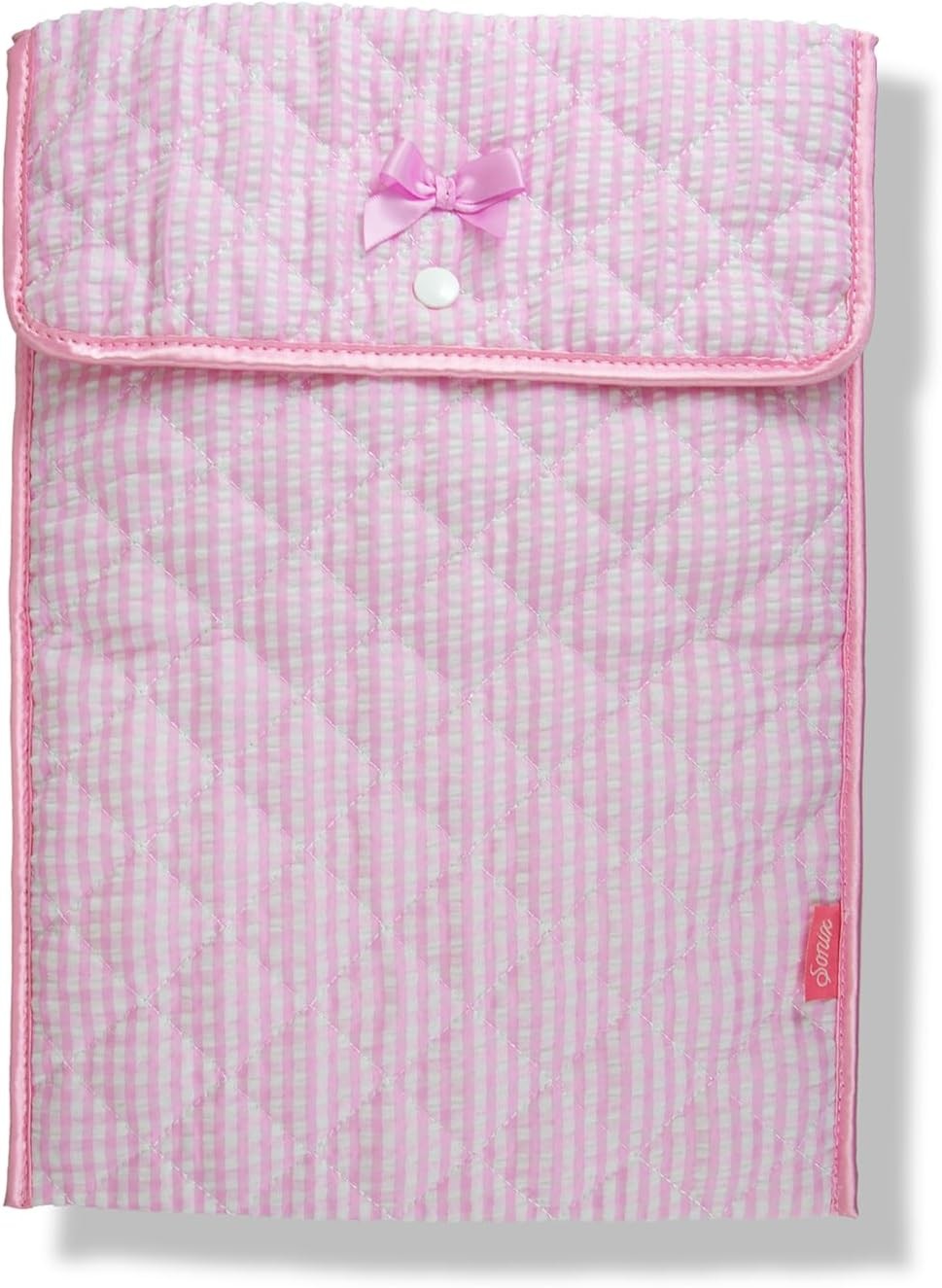 Quilted Laptop Sleeve | 13-14 Inch Quilted Soft Comfy Laptop Carrying Case