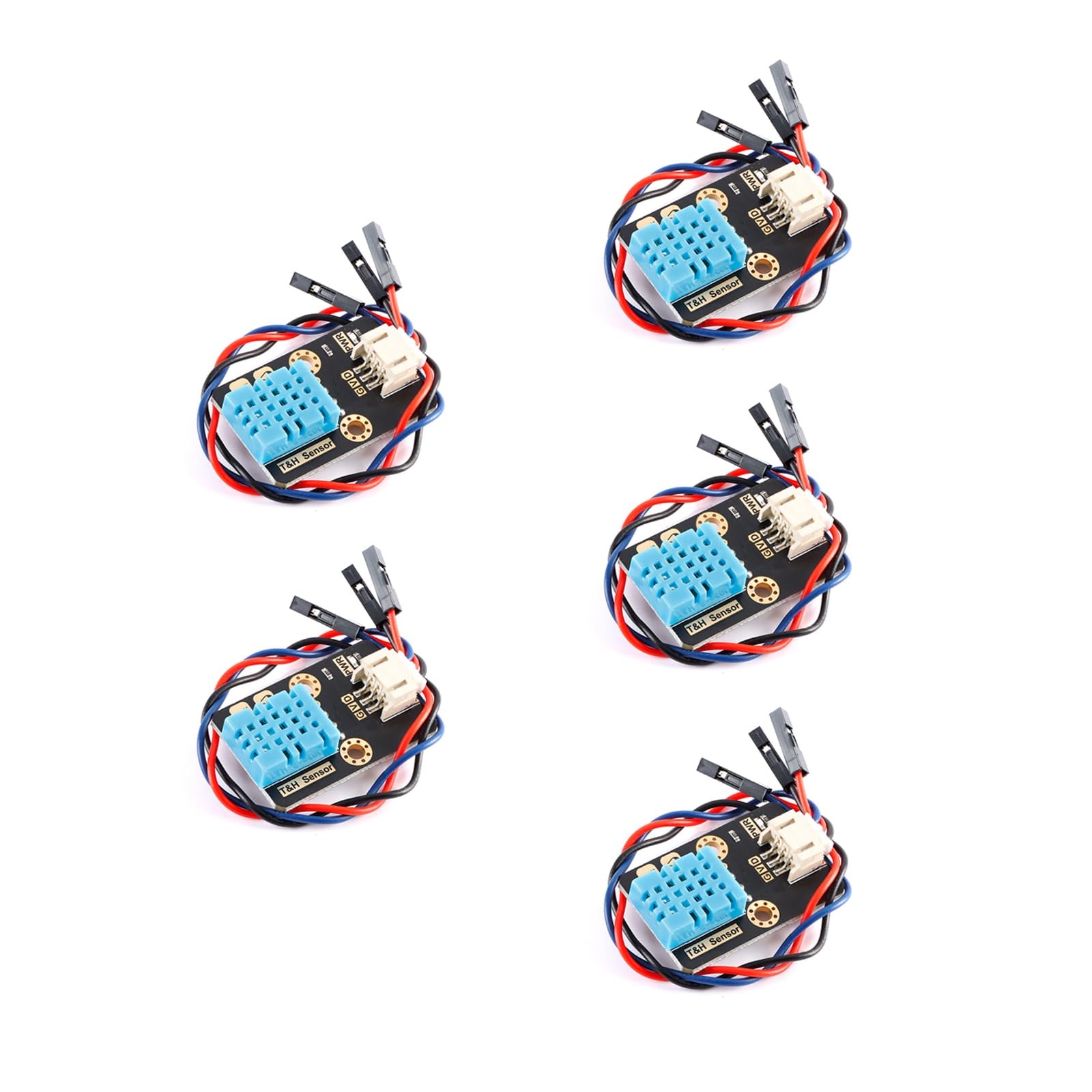 5pcs DHT11 Temperature Humidity Sensor Module - Digital Temperature Humidity ...