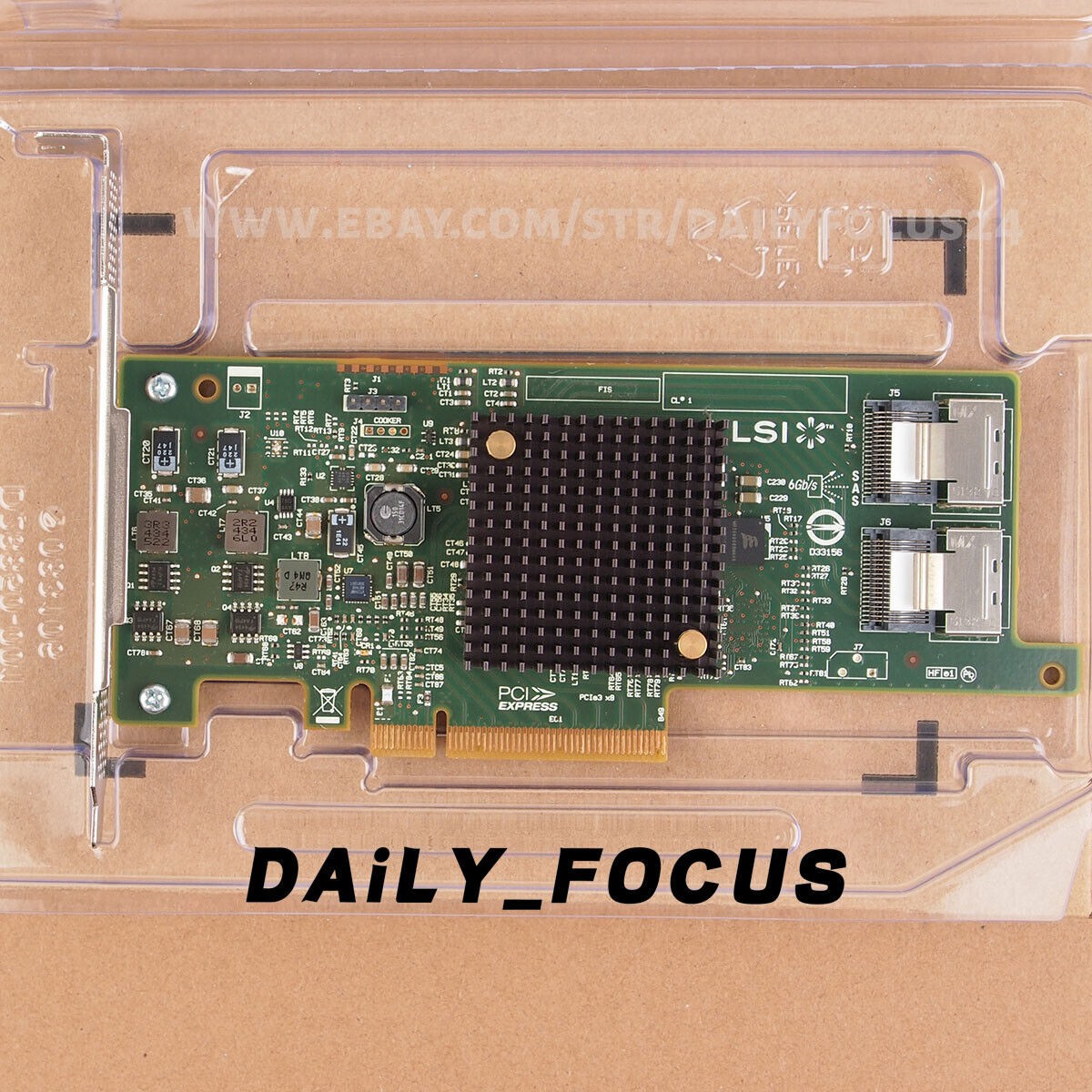 LSI 9207-8i PCI-E SAS 6GBPS Host Bus Adapter SAS9207-8i