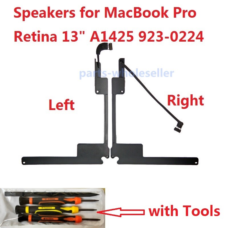 Replacement Left Right Speaker for MacBook Pro 13" Retina A1425 ME662LL MD212LL