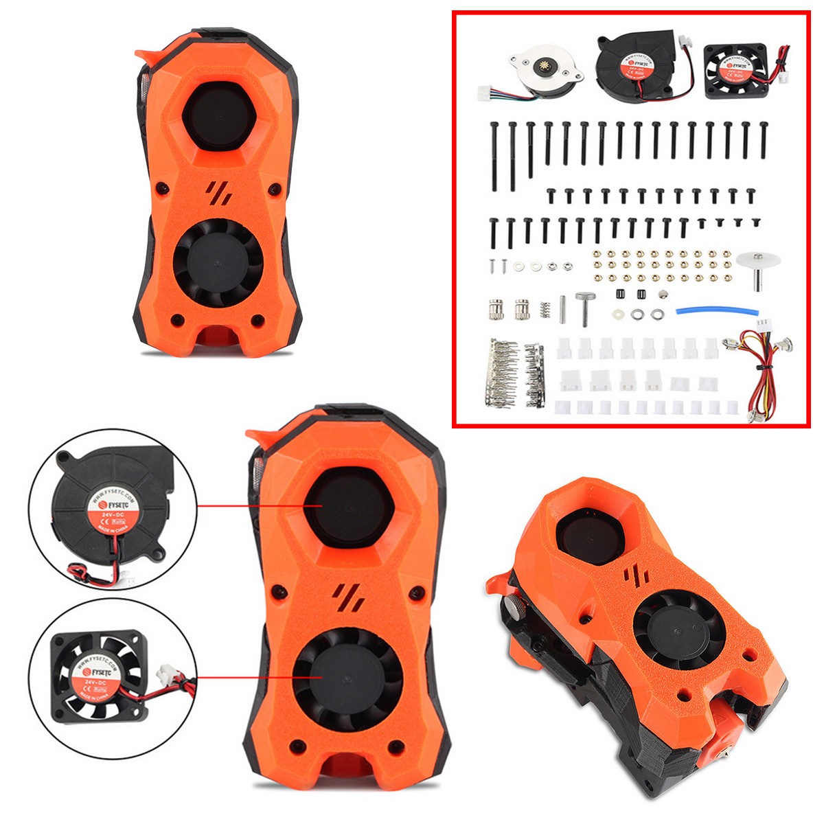 For VORON Voron 2.4 / Trident/ Switchwire/ 1.8 VORON Stealthburner Extruder Kit