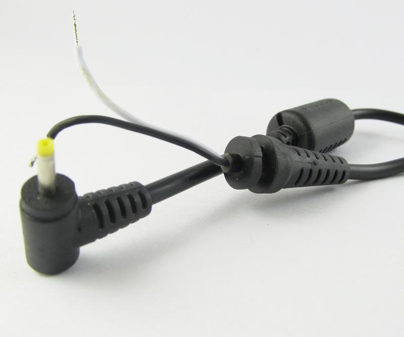 1pc 1.2M/4Ft DC Power Cable 0.7 x 2.35mm Right Angle Plug Male For Asus Eee