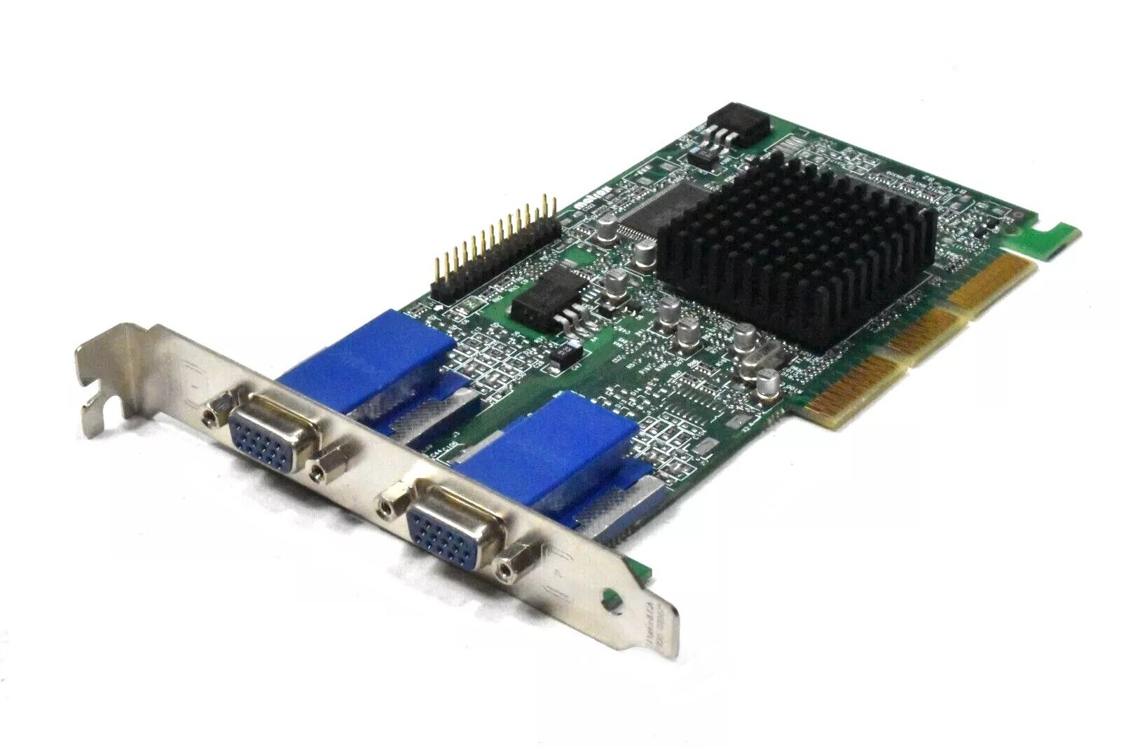 Matrox G45+MDHA16D0E6F AGP Video Graphics Card 16MB with Dual VGA Output
