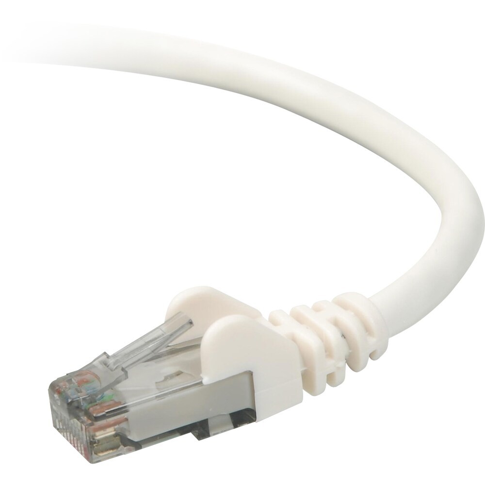 Belkin International Inc A3L980-50-Wht-S 50 Cat6 Snagless High Performance Utp