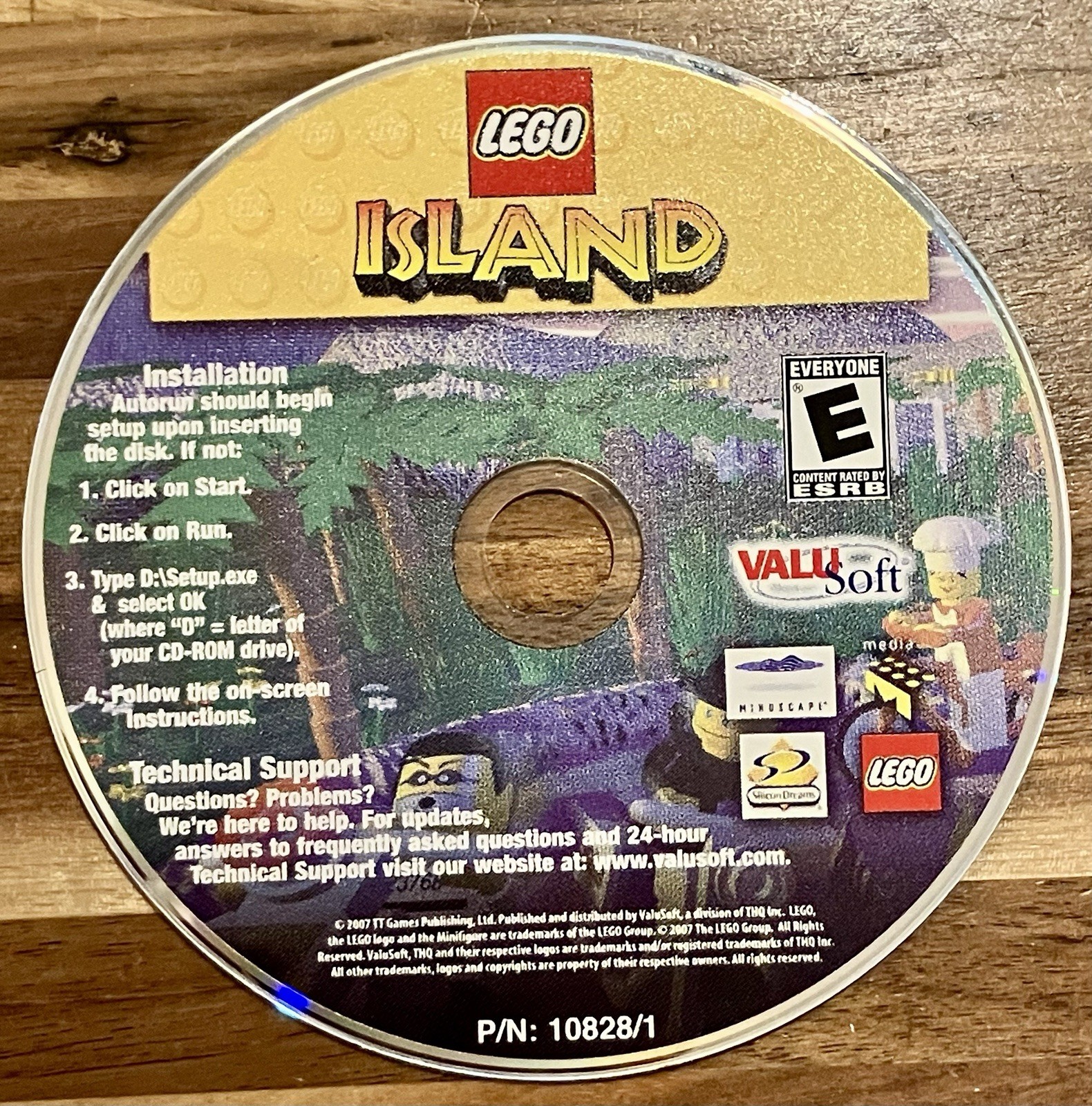 Lego Island 1997 Release For Windows, CD Only - Tested and Works