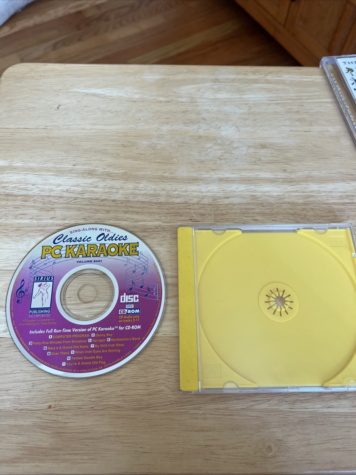 PC Karaoke - Classic Oldies CD-ROM for Windows Disc Only VG