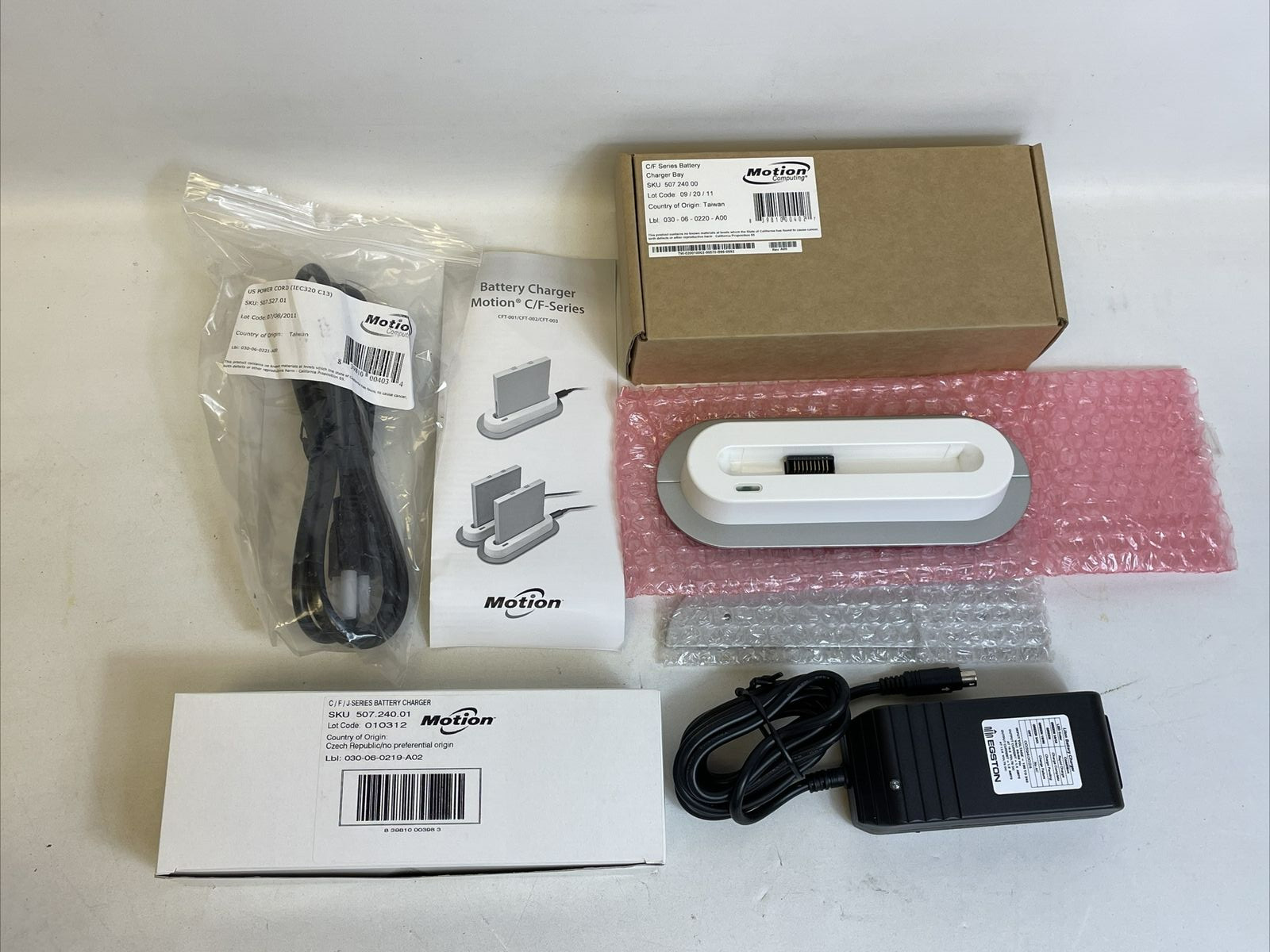 *NEW* Motion Computing C5/F5 External Battery Charger 507.241.01