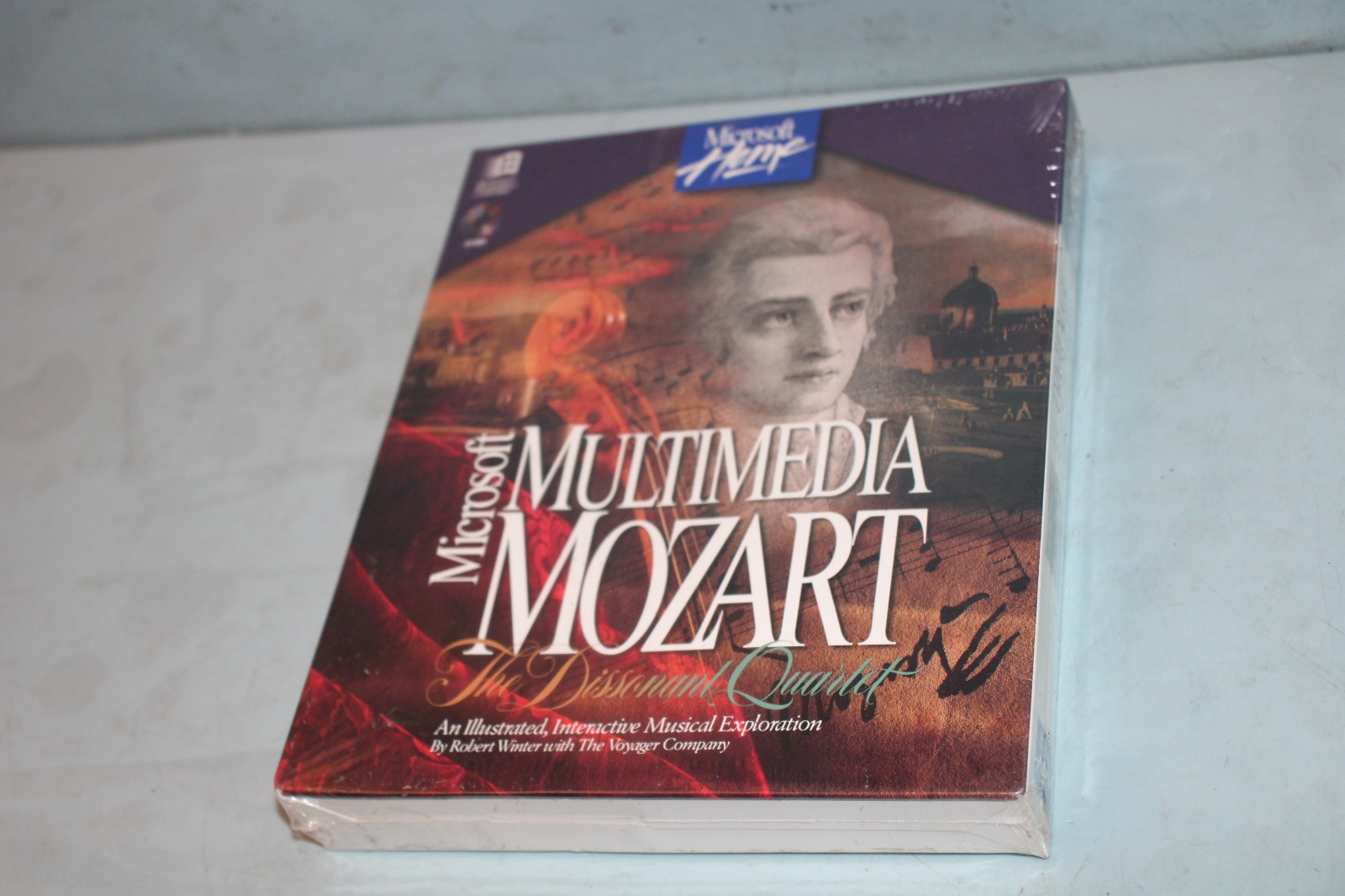 MICROSOFT MULTIMEDIA MOZART THE DISSONANT QUARTET "NEW FACTORY SEALED BOX"