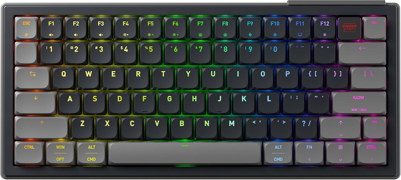 Cherry K63W Pro Compact Ultra-Wideband, Wireless 70% Gaming Keyboard