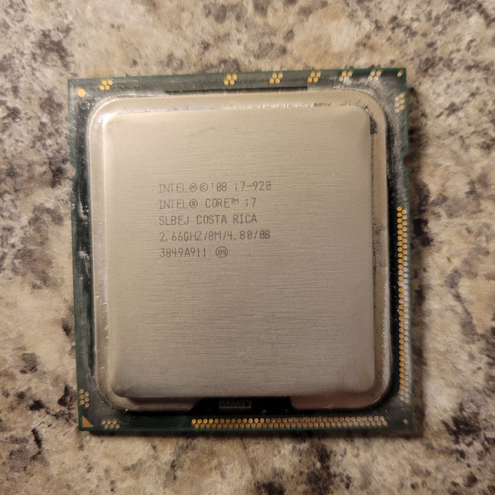 Intel Core i7-920 2.66GHz Quad-Core CPU LGA1366 8MB Cache SLBEJ Desktop Processo