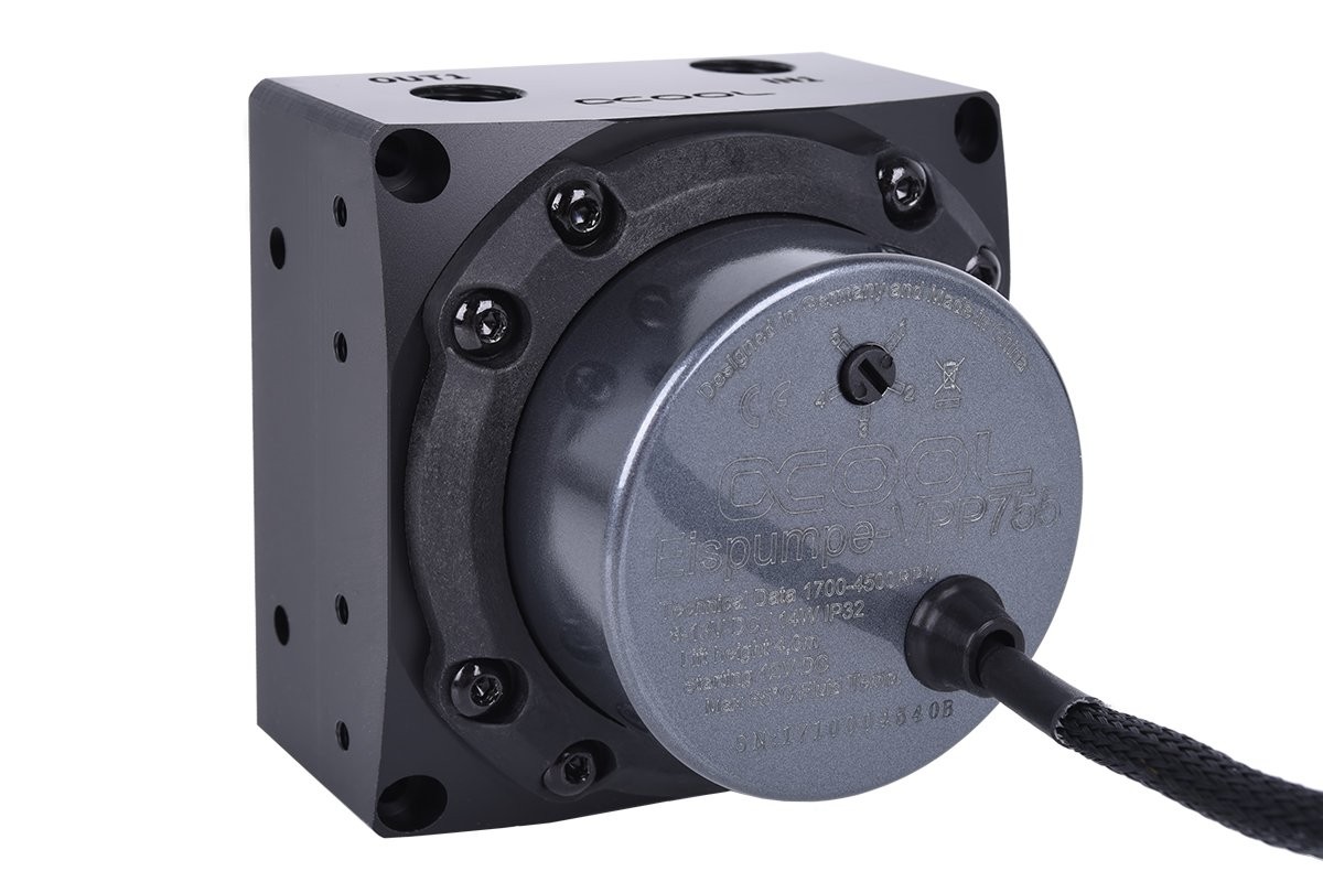 Alphacool Eispumpe VPP755 with Eisdecke D5 V.3 Pump and Pump Top Combo, D5, A...