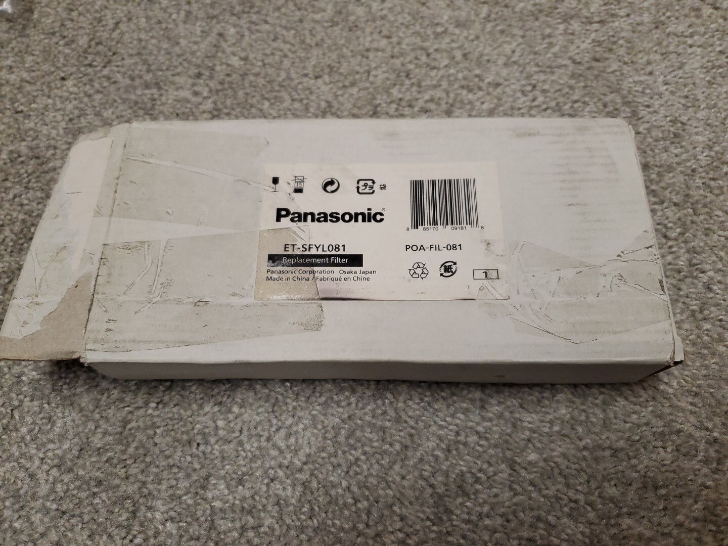 Replacement Air Dust Filter Cartridge For Panasonic ET-SFYL-081 LCD Projector