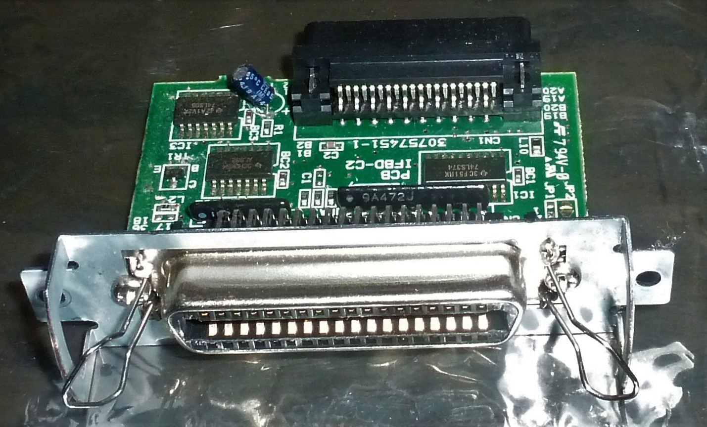 Star Micronics TSP600 Parallel Interface Port Adapter - IFBD-C2