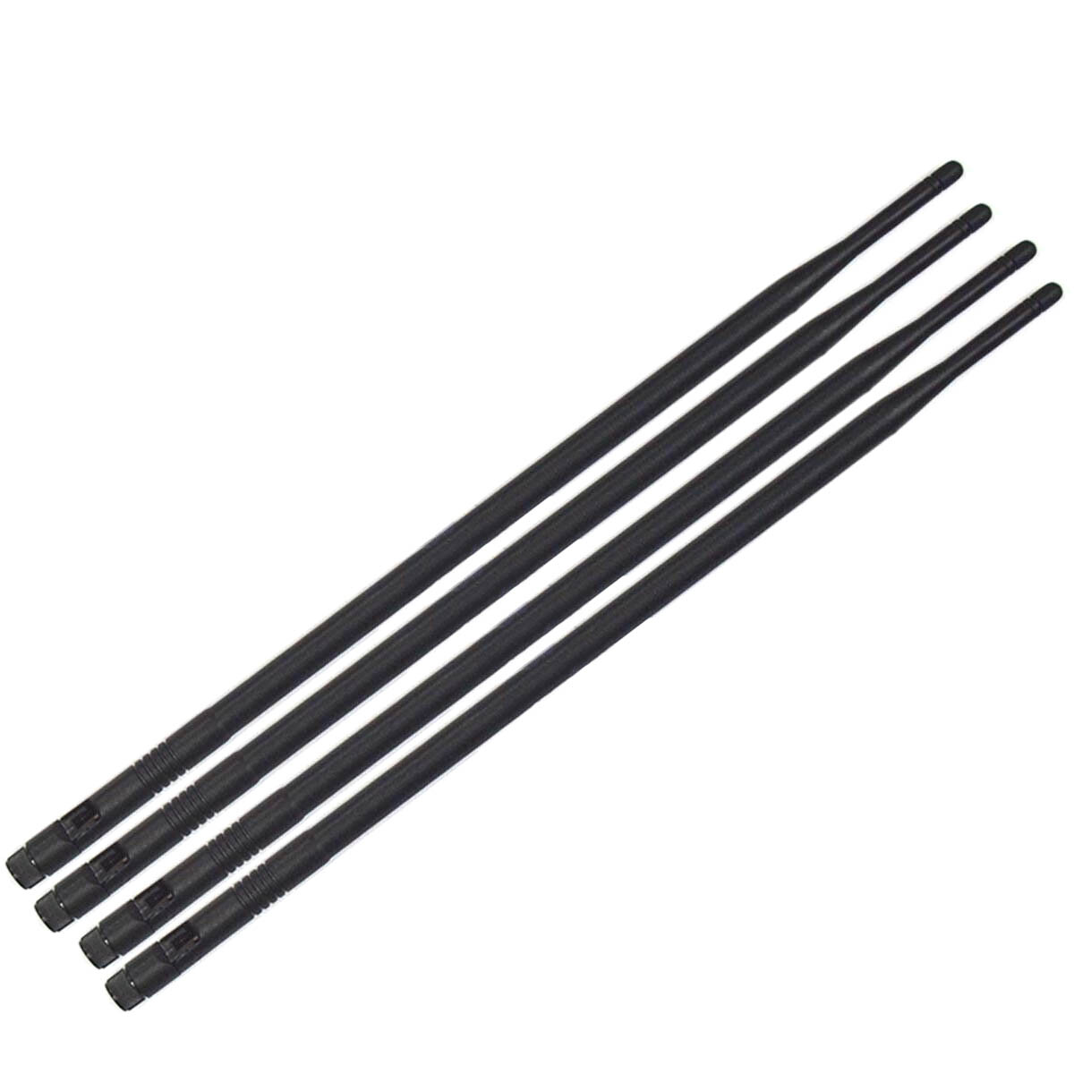 4x 4 9dBi RP-SMA Dual Band 2.4GHz 5GHz High Gain WiFi Wireless Omni Antennas New