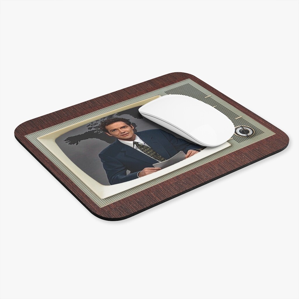 Norm MacDonald SNL Weekend Update TV Show Design Mouse Pad (Rectangle)